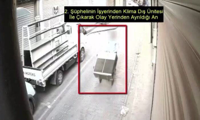 Beyaz eşya hırsızları yakalandı