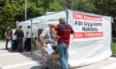 Beyşehir’de aşı uygulama noktası kuruldu