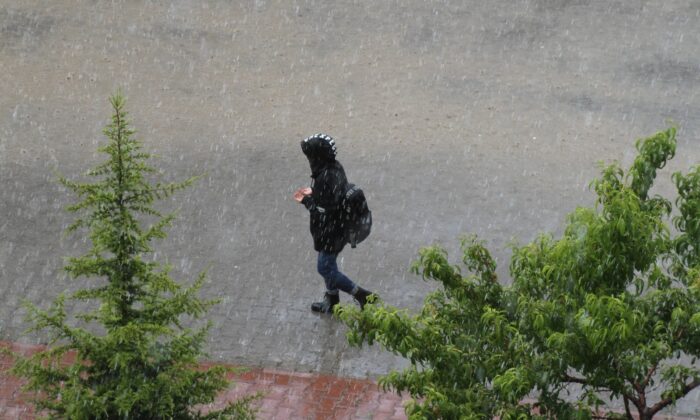 Beyşehir’de yağmurlu günler