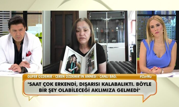 Bıçaklanarak öldürülen genç kızın annesi canlı yayında konuştu