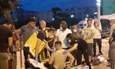 Bıçaklı kavgada eski damat yaralandı