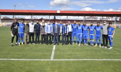 Bigaspor kampına moral ziyareti