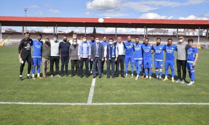 Bigaspor kampına moral ziyareti