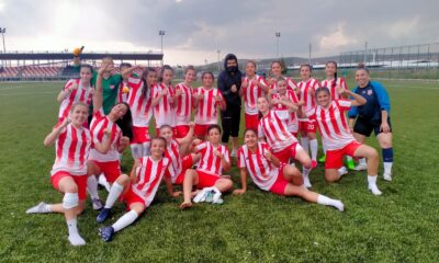 Bilecikspor bayan futbol takımı gol oldu yağdı