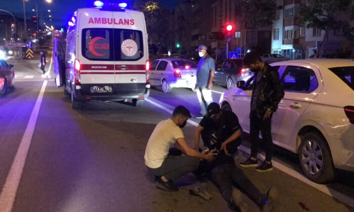 Bilecik’te motosiklet ile otomobilin çarpıştı, 1 kişi yaralandı