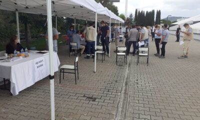 Bilecik’te sahaya çıkan mobil aşı ekipleri bir günde 2 bin çalışanı aşıladı