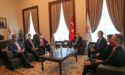 Binali Yıldırım, TÜSİAD heyetini kabul etti