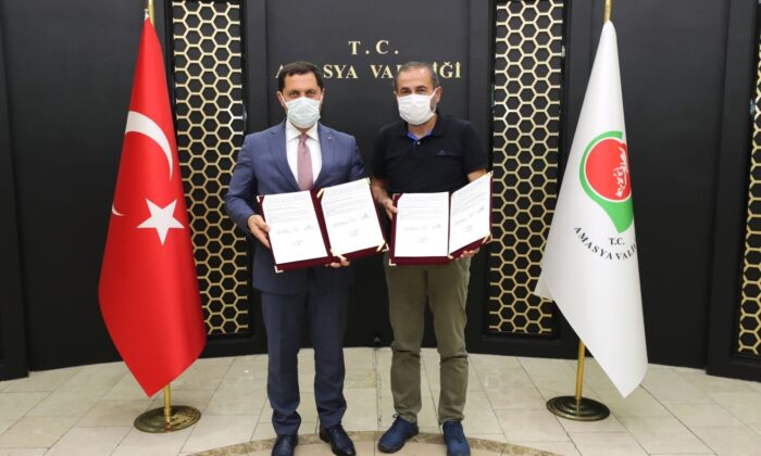 Binali Yıldırım’ın Amasya’ya müjdelediği anaokulunun imzaları atıldı