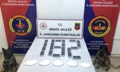 Bingöl’de 2 milyon 200 bin TL değerinde uyuşturucu ele geçirildi