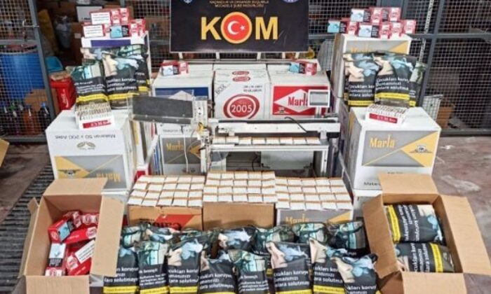 Binlerce kaçak ürün ele geçirildi