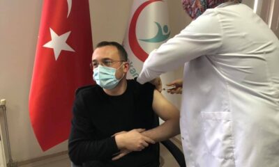 Bir günde bin 150 doz aşı