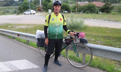 Bisiklet yolu farkındalığı için İstanbul’dan Gürcistan’a pedal çeviriyor