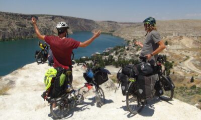 Bisikletle dünya turu yapan Avrupalılar Türkiye’ye hayran kaldı