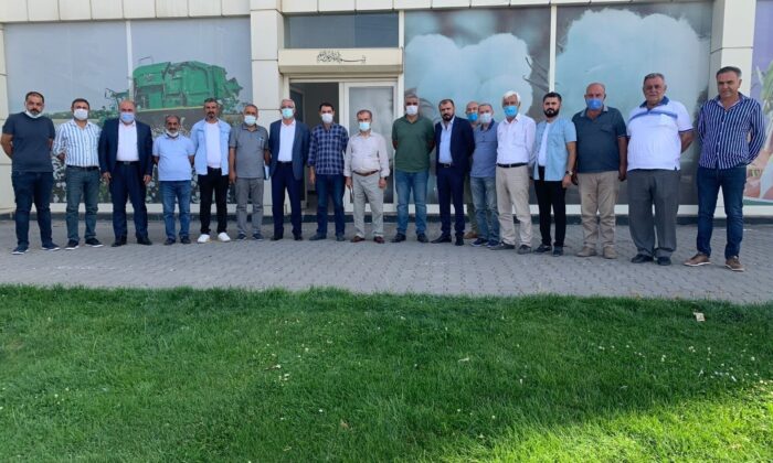 Bismil çiftçileri sulama sorunları için bir araya geldi