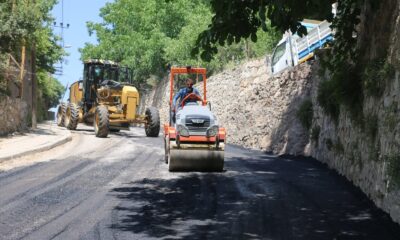 Bitlis Belediyesinden sıcak asfalt çalışması