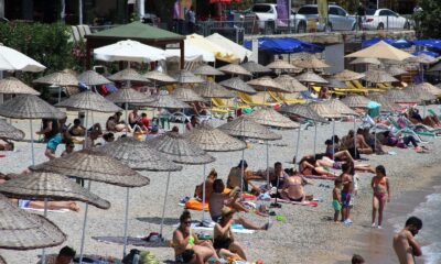 Bodrum sahillerinde adım atacak yer kalmadı