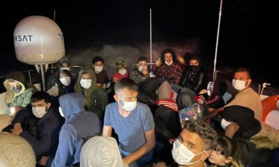 Bodrum’da 30 göçmen kurtarıldı