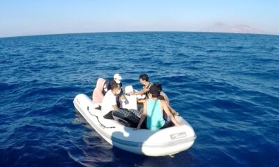 Bodrum’da 7 düzensiz göçmen kurtarıldı