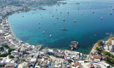 Bodrum’un masmavi suları göz kamaştırıyor