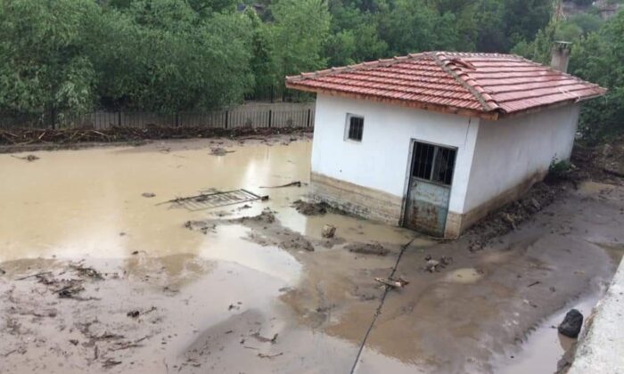 Boğazkale’yi yağış vurdu, tarım arazileri sular altında kaldı