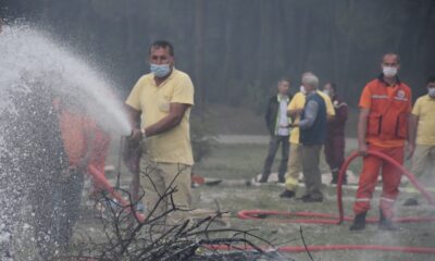 Boyabat’ta orman yangını eğitimi