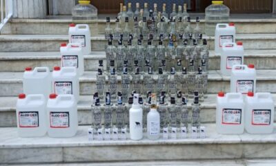 Bozdoğan’da sahte alkol operasyonu