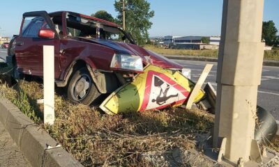 Bu araçtan yara almadan kurtuldular