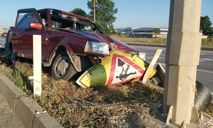 Bu araçtan yara almadan kurtuldular