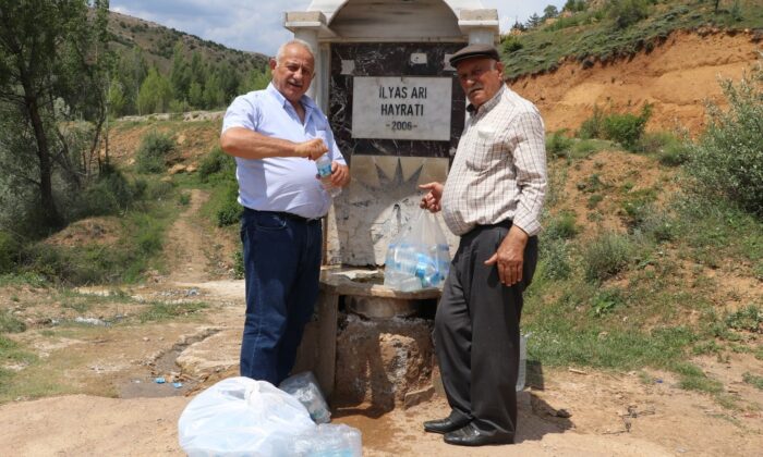 Bu çeşmeden şifa akıyor