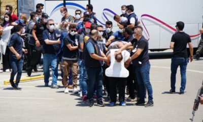 Buldanlı şehidin zanlıları adliyeye çıkarıldı