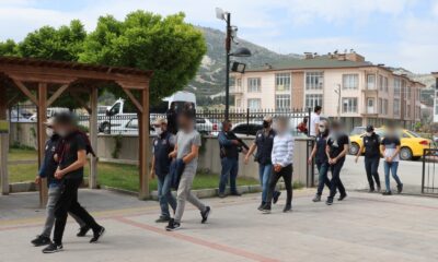 Burdur merkezli FETÖ operasyonunda 6 şüpheli tutuklandı