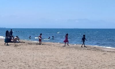 Burnaz Plajı sezonu açtı