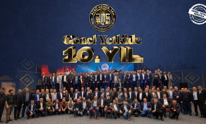 Büro Memur-Sen, Bankacılık ve Sigortacılık Hizmet Kolu’nda 10. yılını kutluyor