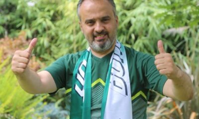 Bursa Büyükşehir Belediye Başkanı Alinur Aktaş, Bursaspor’un kuruluş yıl dönümünü kutladı