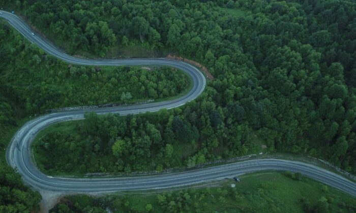 Bursa’da ormanların görüntüsü büyüledi