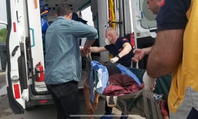 Bursa’da tanımadığı kişiler tarafından ayağından vuruldu, baygınlık geçirdi