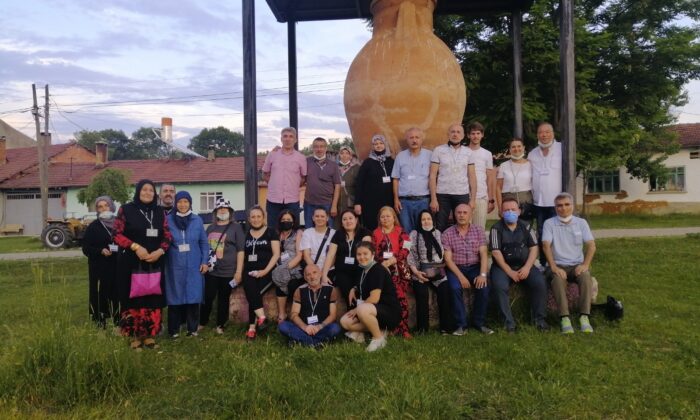 BUSMEK’ten çömleğin köyüne ziyaret