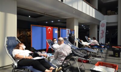 BUTTİM sakinleri kan bağışı için seferber oldu