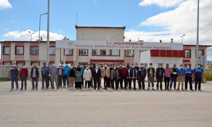 Bütün belediye personeli aşı oldu