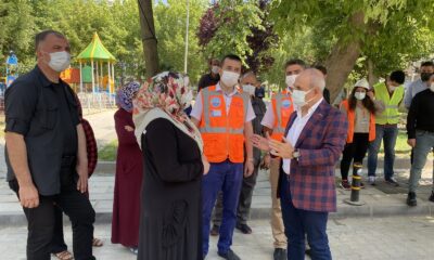 Büyükçekmece’de riskli 2 bina, kentsel dönüşüm kapsamında yıkıldı