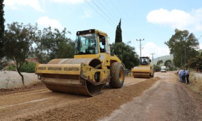 Büyükşehir 2021 asfalt sezonuna Beşikci’de başladı