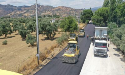 Büyükşehir Belediyesi’nin yol çalışmaları devam ediyor