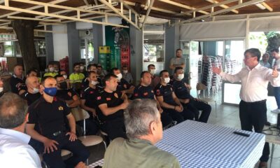 Büyükşehir ve TCDD arasında karşılıklı yangın eğitimi