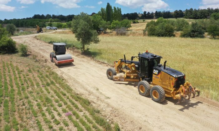 Büyükşehirden yeni sezonda 450 kilometre asfalt