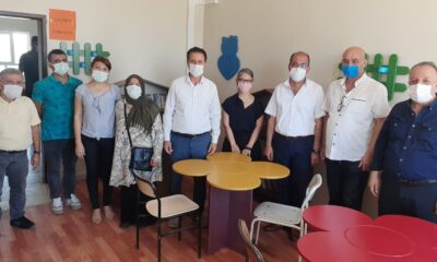 ÇADAP Samsat’ta kütüphane açtı