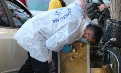 Cadde ortasında tüfekle ateş ettiler