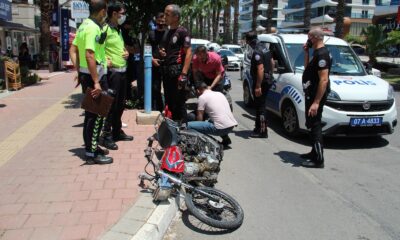 Çaldığı motosikletle yakalandı, 13 yaşında 170 suç kaydı çıktı