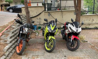 Çaldıkları motosikletleri şehir dışına götüren çete çökertildi: Operasyon anı kameraya böyle yansıdı