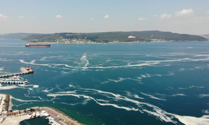 Çanakkale Boğazı’nda 1 haftada 198 metreküp müsilaj toplandı