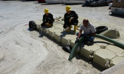 Çanakkale Boğazı’nda müsilaj temizliği 3’üncü gününde devam ediyor